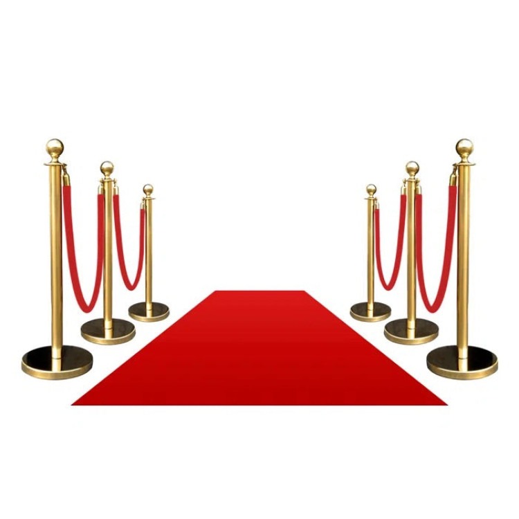 Stanchions and Red Carpet